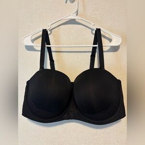 Torrid Curves | 40G black removable strap bra | EUC